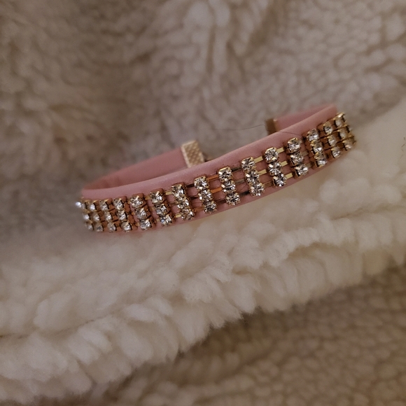 5 peice rose gold tone bracelet set - Picture 7 of 8